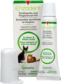 Vetoquinol Enzadent Toothpaste Kit with Fingerbrush, 0.75 oz