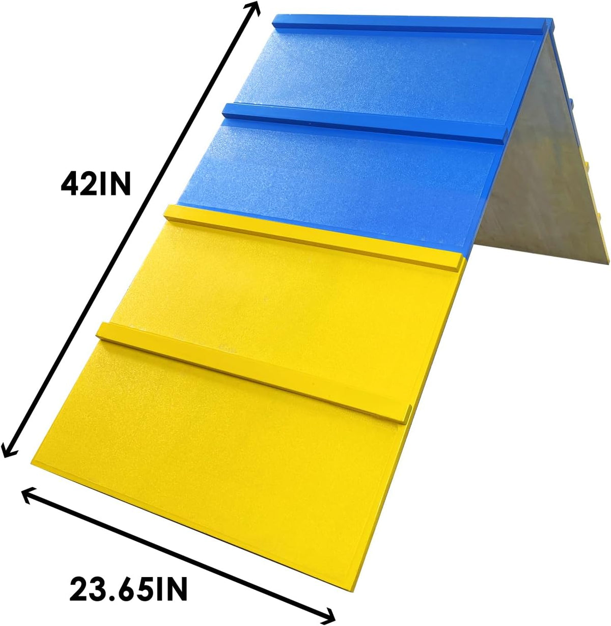Tongmo Dogs Agility A-Frame: Premium Dog Agility Equipment for Backyard, Playground, and Park Settings - Non-Slip Dog Agility Equipment - Enhance Your Dog's Agility Course Experience