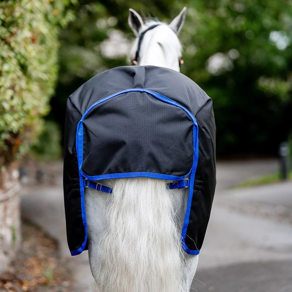 Horseware® Amigo® Ripstop 900D Turnout 0g - Black/Classic Blue, 81 inches
