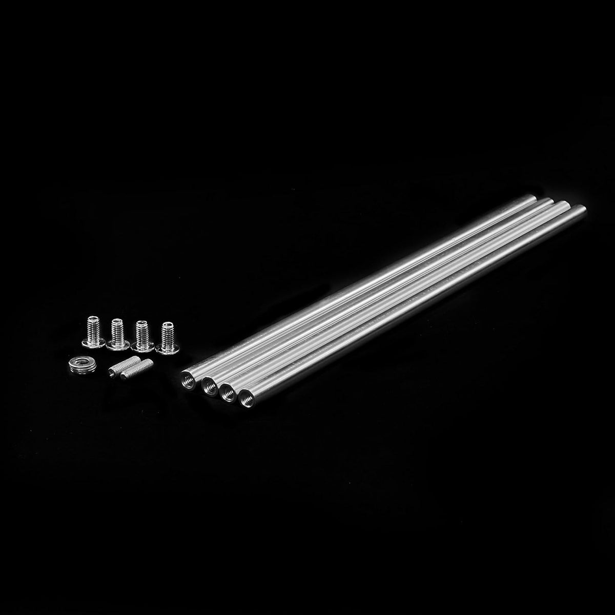 GuineaLoft™ Beams - 8 1-ft Aluminium Alloy Rods, Extendable to 4 2-ft Rods