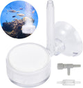 Aquarium Air Refiner Kit, Low-Pressure Bubbler for Aquarium Fish Tank with Control Valve and Suckers Oxygen Diffuser Makes Super Tiny Bubbles for Fish Tank and Hydroponic