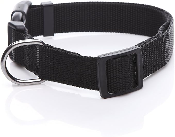 Adjustable Nylon Dog Collar, pet Collar 1 Inch 3/4 Inch 5/8 Inch Wide, - Image 2