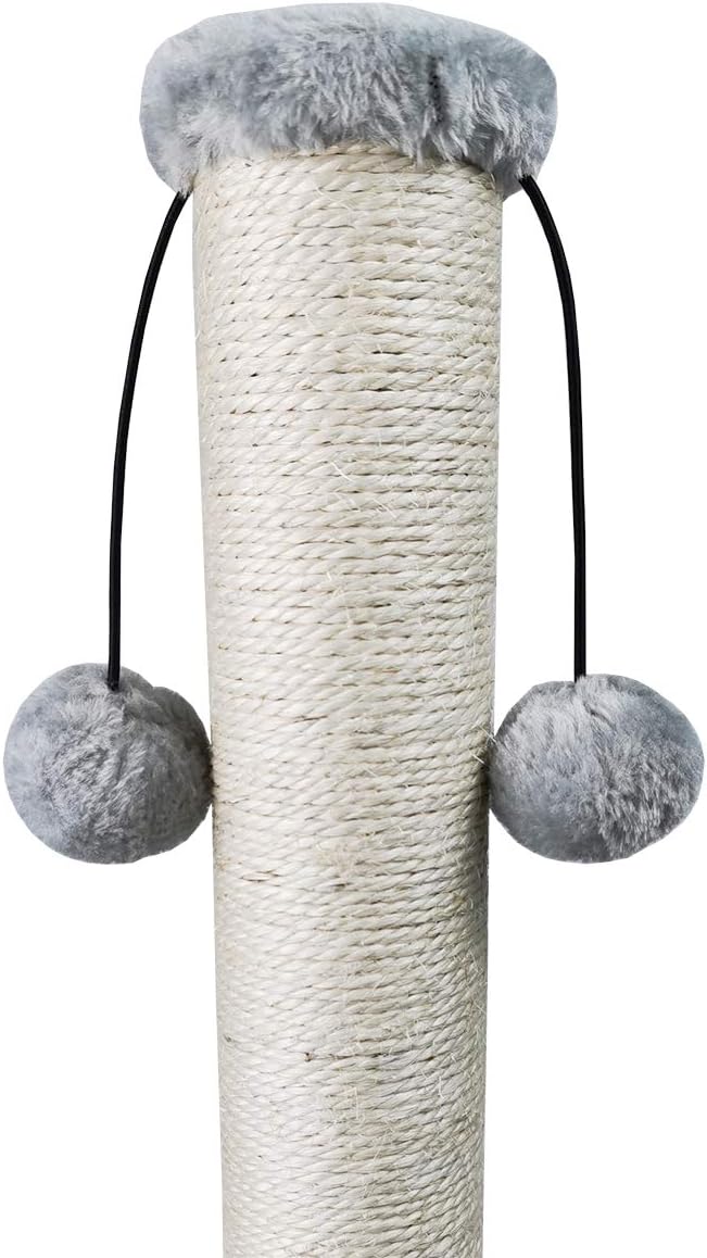 Dimaka 29'' Cat Scratching Post, Natural Sisal Rope Scratcher Post, Kitten Claw - Image 7