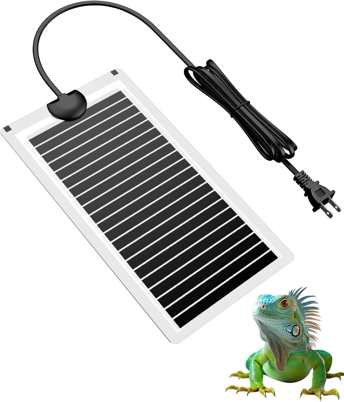 Pawfly 14 W Reptile Heat Pad 11 x 5.9 Inch Reptile Heating Pad Under Tank Terrarium Safe Fast Heating Mat Heat Mat for Turtles Frogs Snakes Lizards Geckos Hermit Crabs Spiders & Other Reptiles