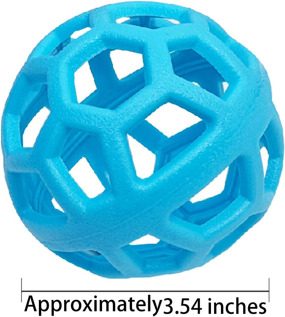 4 Pack Tortoise Treat Ball Set, Turtle Feeder Ball for Foraging Activity