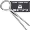 – Professional Hoof Tester 13” | Veterinary & Farrier Equine Hoof Care Tool | Stainless Steel, Corrosion-Resistant, Autoclavable, Durable for Horse Hoof Exams (Silver)