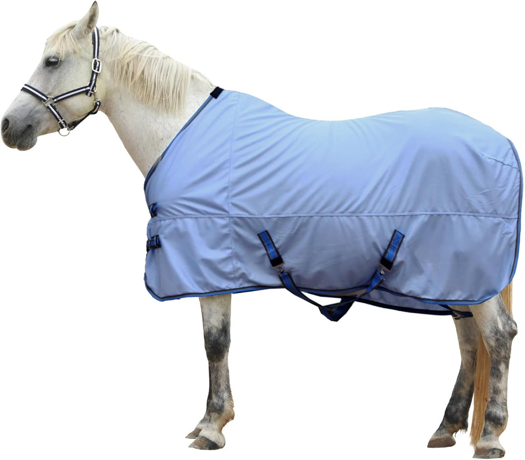 Horse Fly Sheet, Standard Neck, Breathable Fine Mesh Summer Sheet