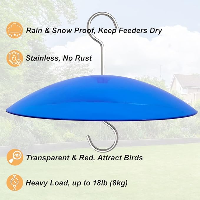 Small Rain Cover for Bird Feeder - Image 6