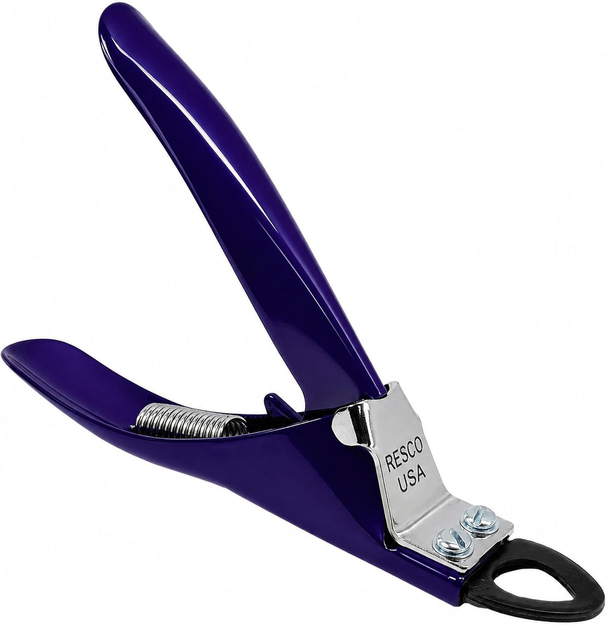 Resco Guillotine Dog Nail Clippers for Large Dogs, Electric Blue