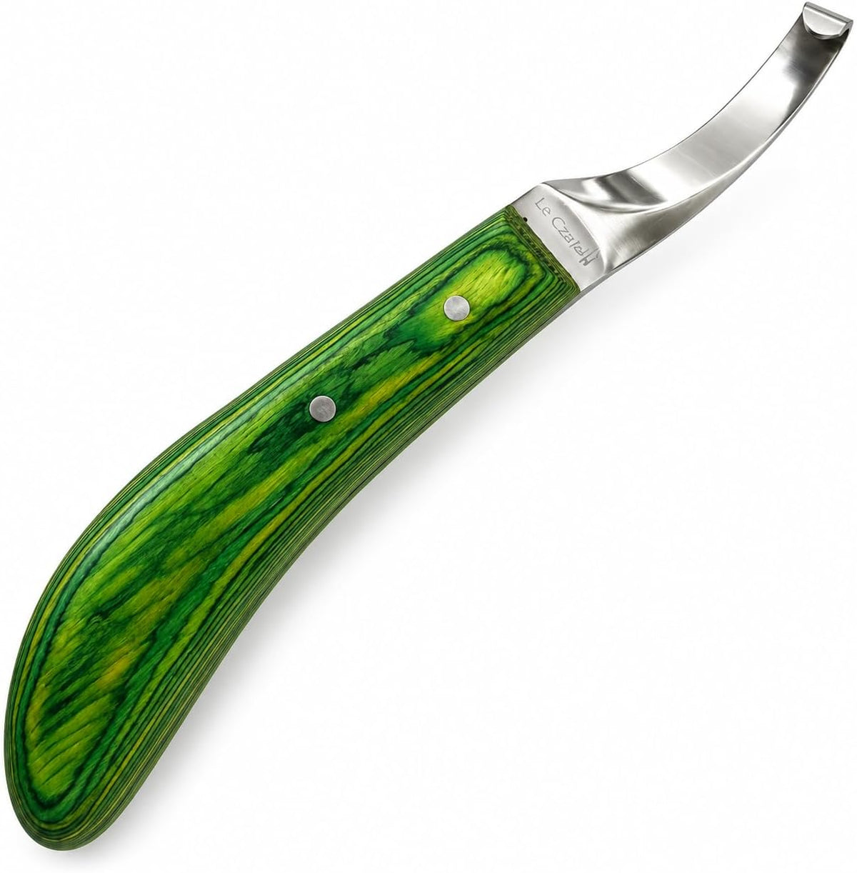 Precision Farrier Tools Super Sharp Hoof Knife | Right-Handed Knives, Hoof Knife with Wooden Handle