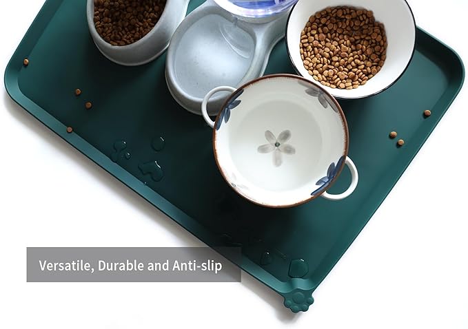 Hoki Found X-Large Silicone Non Slip Pet Food Mats - Image 4