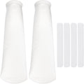 Aquarium Filter Bag Mesh (2Pc 150 Micron 7.1" Ring 31.9" Long)