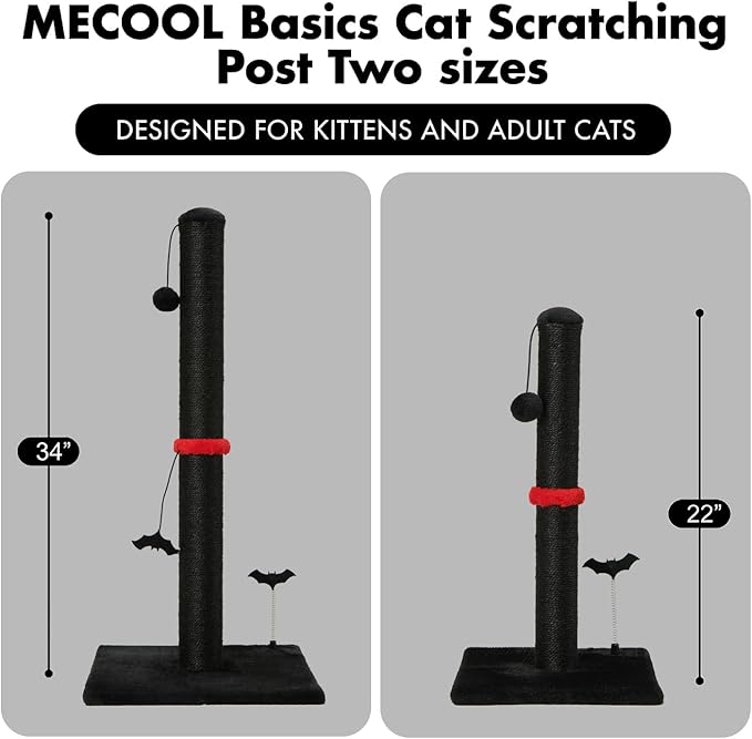 MECOOL Cat Scratching Post Premium Sisal Scratch Posts - Image 6