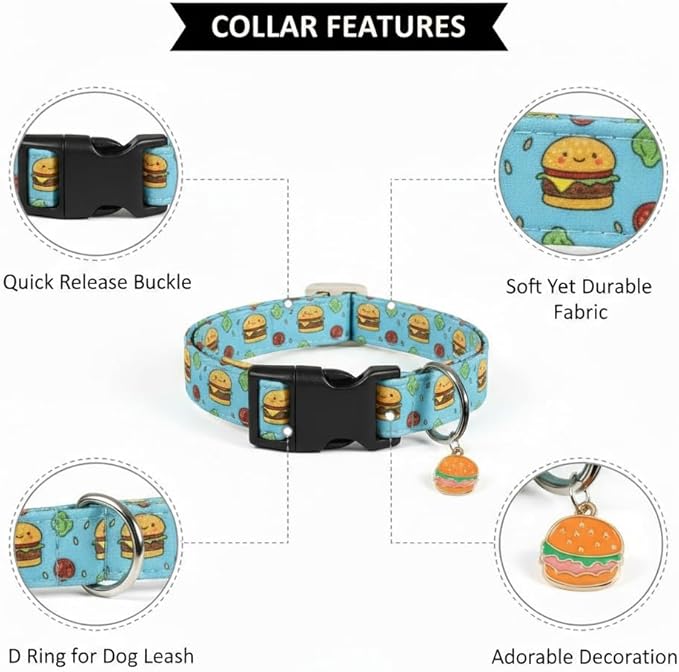 Cute Dog Collar, Puppy Collar - Image 3