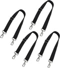 Premium Horse Blanket Sheet Leg Straps Replacement Stretchy Belly Strap with Double Swivel Snaps, Adjustable Length from 24 to 42 Inch(4 Pcs)