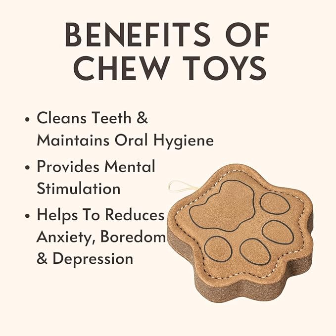 Natural Jute Dog Chew Toy – Tough Paw-Shaped Puppy Teething Toy, Durable & Safe - Image 3