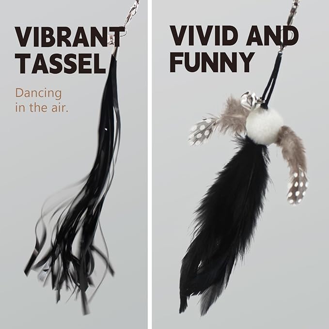 SONGWAY Cat Wand Toys for Indoor Cats - Image 4