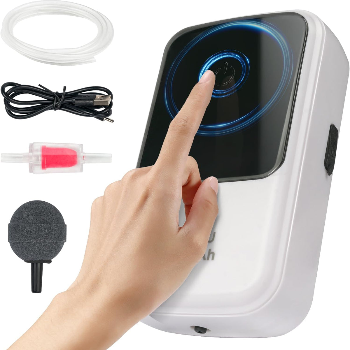 Ghosthorn Rechargeable Aerator Portable Fish Bait Bucket Aquarium Air Pump