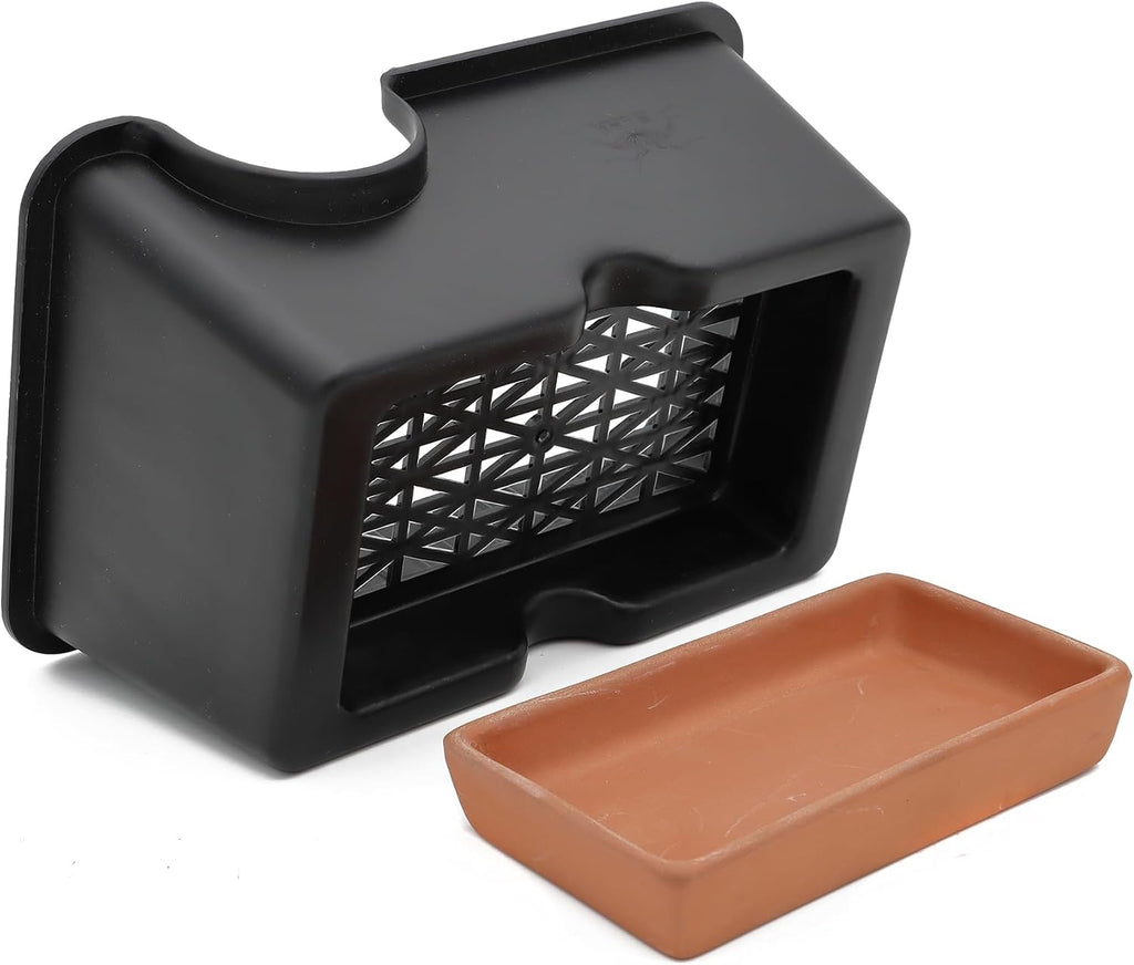 4 Pcs Small Reptile Hide Box Humidifier Caves Water Supply Hideout