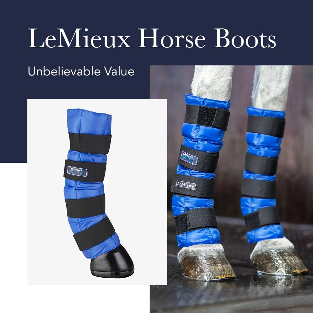 LeMieux Arctic Ice Therapy Horse Boots - Protective Gear and Training Equipment - Equine Boots, Wraps & Accessories