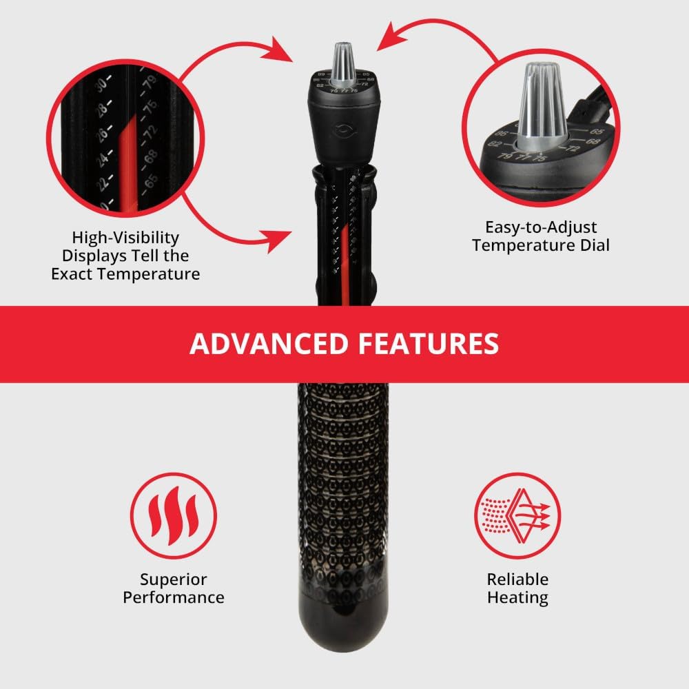 Marineland 150W Precision Submersible Aquarium Heater