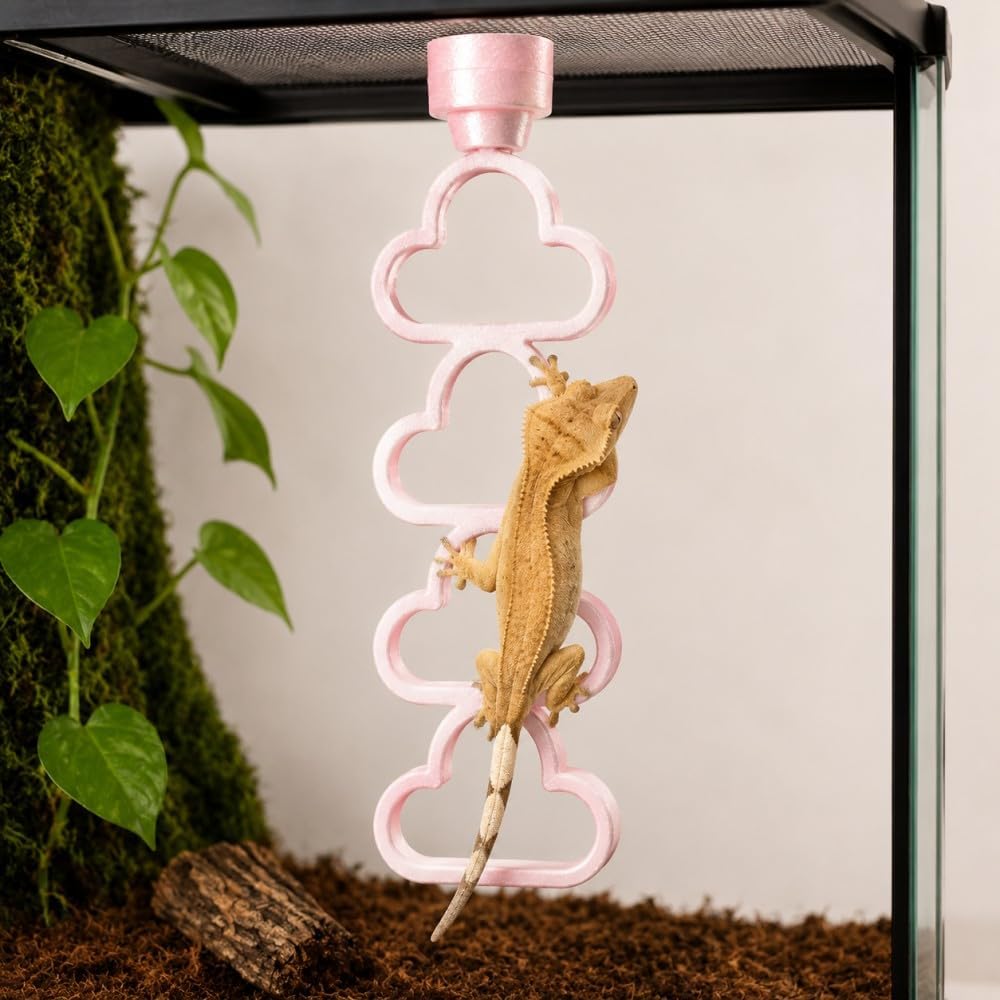 Crested Gecko Tank Accessories Magnetic Cloud Climbing Ledge 3D Printed