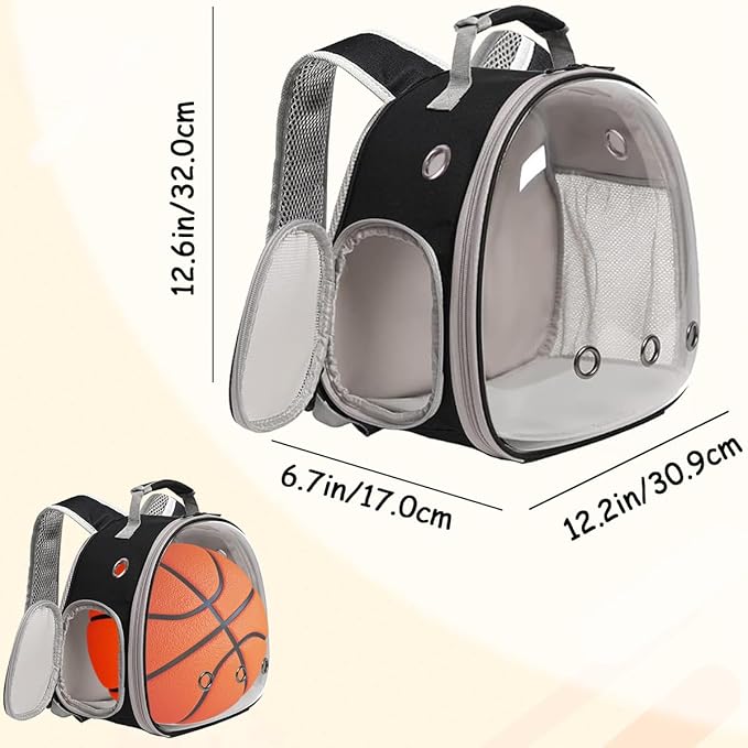 Guinea Pig Backpack, Space Capsule Bubble Window Small Animal Backpack - Image 2