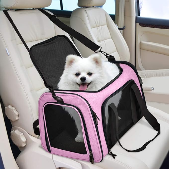 Henkelion Large Cat Carriers Dog Carrier Pet Carrier - Image 5