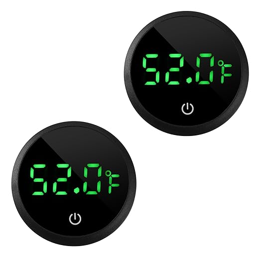 Aquarium Thermometer Digital Fish Tank Thermometer Led Display Fish Tank by WEIMELTOY