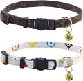 Yizepet Cat Collars, Breakaway Kitten Collar, Cute Kitty Collar in 2 Pack by Yizepet