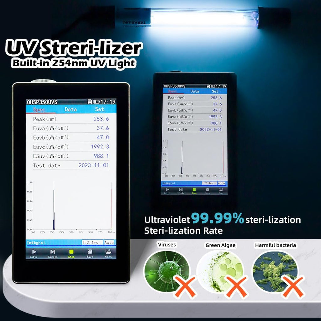 COOSPIDER Aquarium Filter with 9W U-V Light 600GPH for 100-500 Gallon Tank