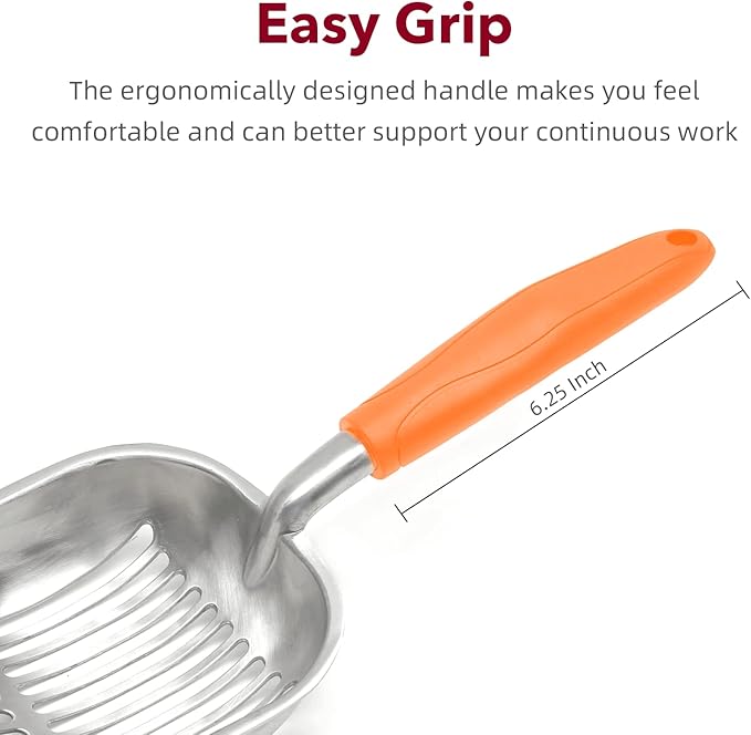 Cat Litter Scoop, Kitty Metal Scooper, Aluminum Alloy Sifter, Kitten Pooper - Image 3