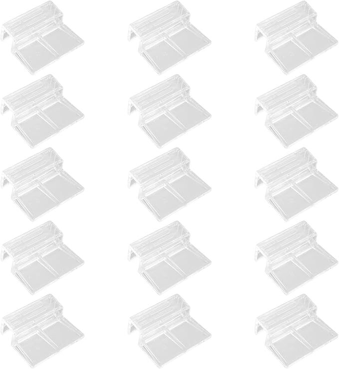 15 Pcs Rimless Aquarium Lid Clips by Unknown