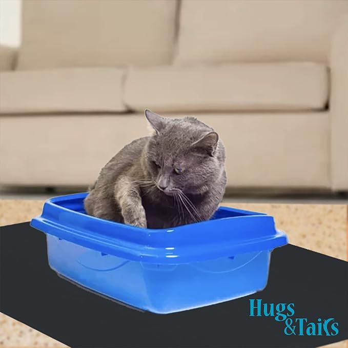 Under Pet Cage Mat for Bird Cages, Reptile Aquariums, Dog Kennels, - Image 9