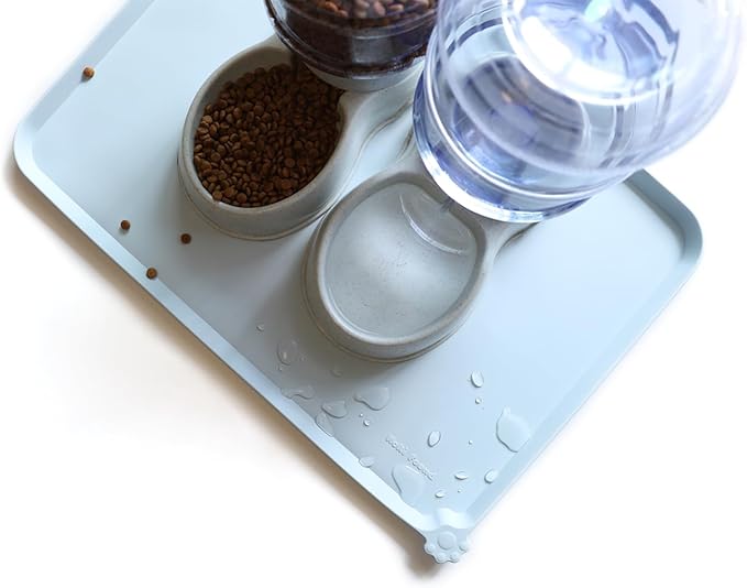 Hoki Found Large Silicone Pet Food Mats Tray - Image 5