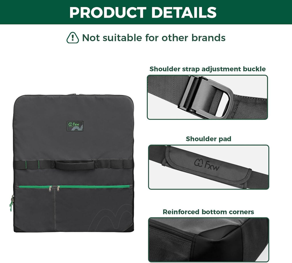 FXW Dog Playpen Storage Bag, Designed for RV Trips, Black, 1 Pack