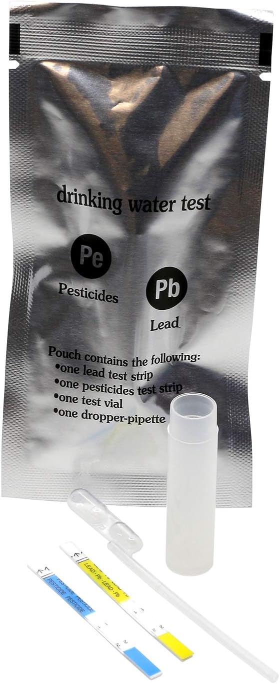 Culligan Essential Water Lab Test Kit – Comprehensive Home Water Testing for Lead, Bacteria, Nitrates, pH, Hardness, Chlorine, Copper, Iron & More – Includes TDS Meter – Ideal for Tap & Well Water