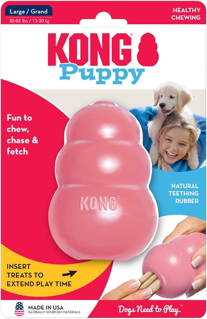 KONG Puppy - Natural Teething Rubber Chew Toy - Image 10