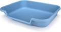 KittyGoHere Senior Cat Litter Box, Large Litter Pan, Little Boy Blue