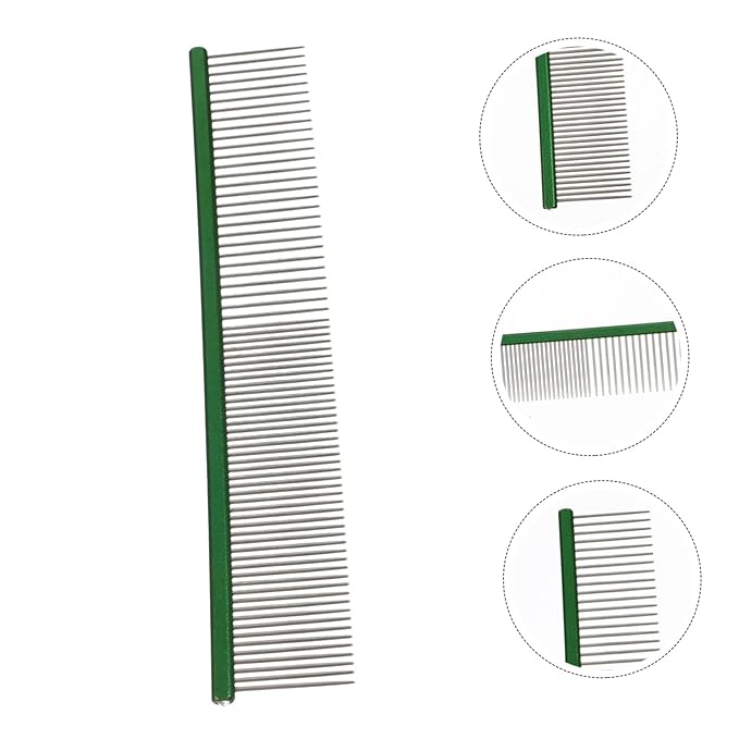 POPETPOP Portable Pet Comb for Cats and Dogs Wear-resistant Grooming Tool for - Image 4