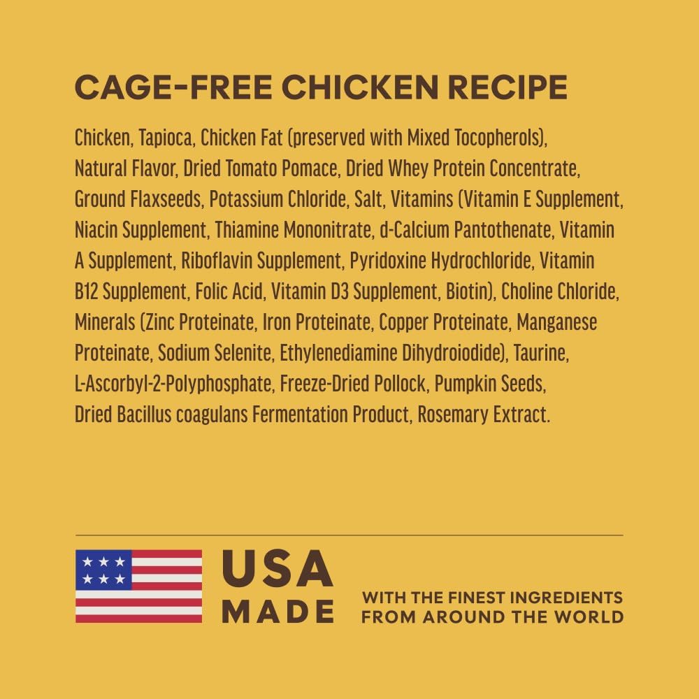 Instinct Ultimate Protein Grain Free Cage Free Chicken Recipe Natural Dry Cat Food, 10 lb. Bag