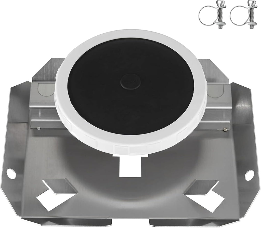 Self Sink Pond Aerator Diffuser Disc Weighed with 2 Clamps
