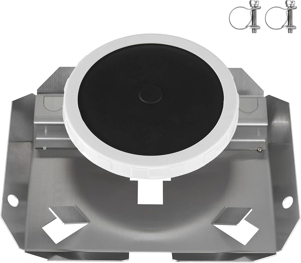 Self Sink Pond Aerator Diffuser Disc Weighed with 2 Clamps