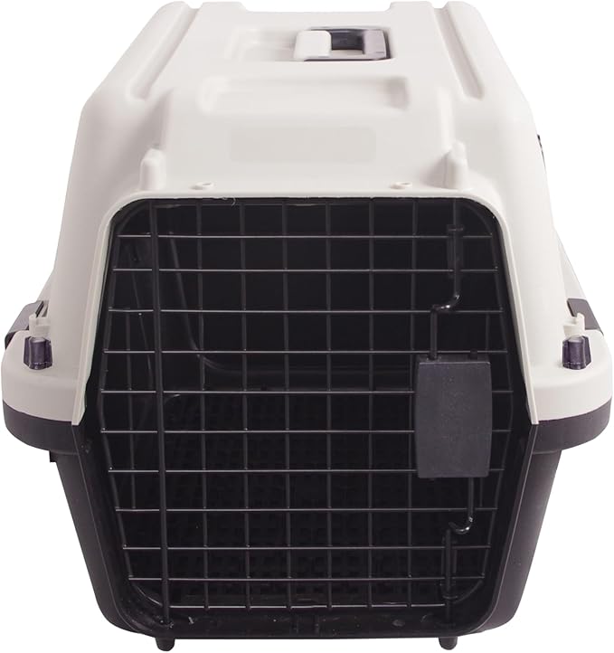 Plastic Dog/Cat Crate Portable Travelling Pet Kennel Without Wheel - Image 8