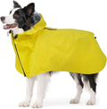 Waterproof Dog Raincoat with Hood, Windproof Rain Jacket for Medium Dogs