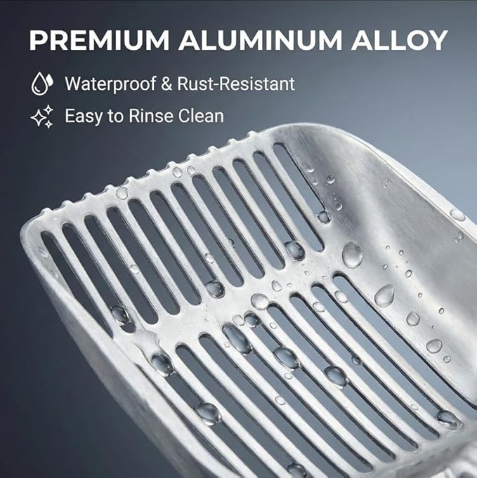 Full Metal Cat Litter Scoop - Image 3