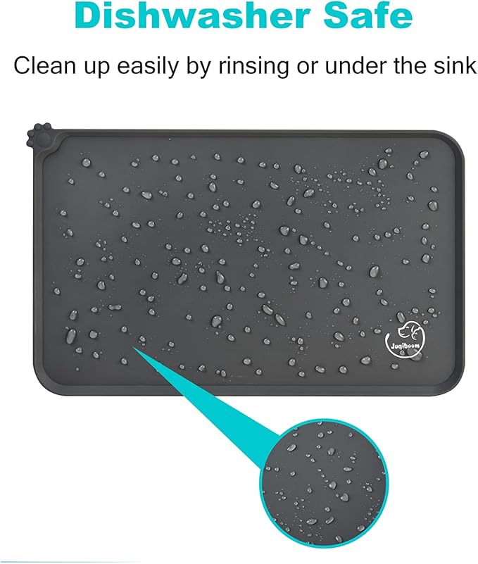 Silicone Waterproof Dog Cat Pet Feeding Mats, Non Slip, Easy Clean Pet Dog Cat - Image 6