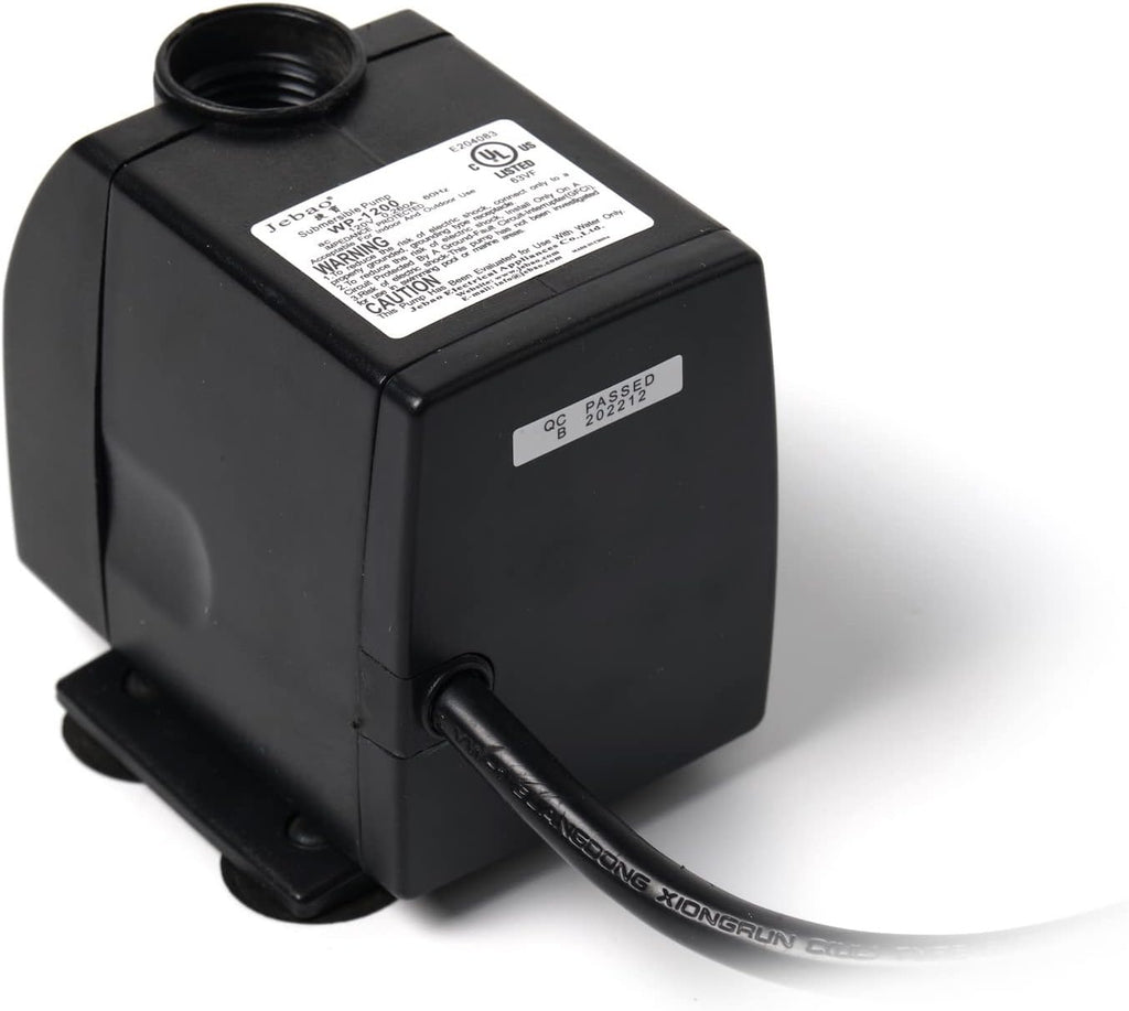 Jebao WP-1500 Submersible Fountain Pump, 396gph