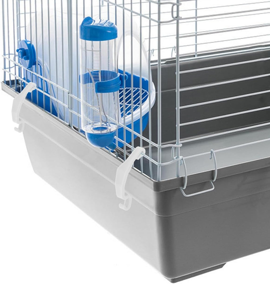 BESPORTBLE 20 Pcs Plastic Side Buckle Clips for Rabbit Cage Hamster Cage Accessories Secure Fixing Easy Installation and Cleaning