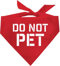 Do Not Pet Dog Bandana GB by TeesTails